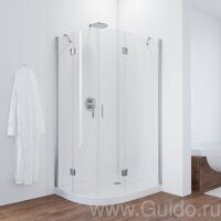 Душевой уголок Vegas-Glass AFS-F 110*80 08 01 L