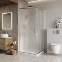 Душевой уголок BelBagno LUCE-A-2-90-P-Cr