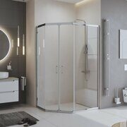 Душевой уголок Belbagno UNO-195-PH-2-100/80-C-Cr