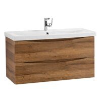 Тумба под раковину подвесная BelBagno MARINO-CER-1000-2C-SO-RR-P Rovere Rustico