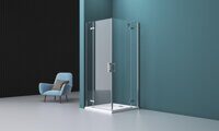 Душевой уголок BelBagno KRAFT-AH-22-120/80-C-Cr-L