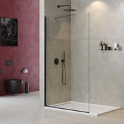 Душевая перегородка Cezares LIBERTA-L-1-TB-125-C-NERO