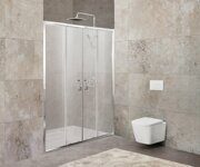 Душевая дверь в нишу Belbagno UNIQUE-BF-2-150/180-P-Cr