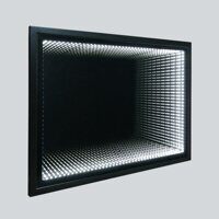 Зеркало Vincea LED 800 VLM-2M800MB, 800x600 c выключателем-датчиком на движение, черное