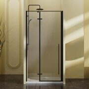 Душевая дверь Vincea Slim-N VDPH-5SN900CLB 900 черный стекло прозрачное