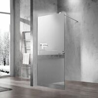 Душевая перегородка Vincea Walk-In VSW-1H100MR 1000*2000 хром стекло зеркальное