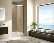 Душевая дверь в нишу Cezares ECO-O-BA-1-90-P-Cr