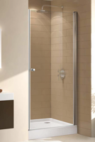 Душевая дверь в нишу Cezares ECO-O-B-1-80-C-Cr