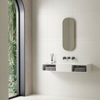 Раковина из искусственного камня Vincea VWB-6S212MW 1200*400*200 подвесная цвет белый матовый
