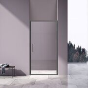 Душевая дверь Vincea Slim 8mm VDP-4SL900CLGM вороненая сталь стекло прозрачное